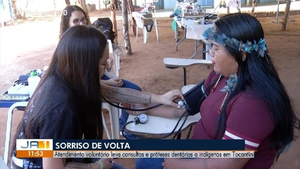 Atendimento voluntário leva consultas a indígenas em Tocantínia