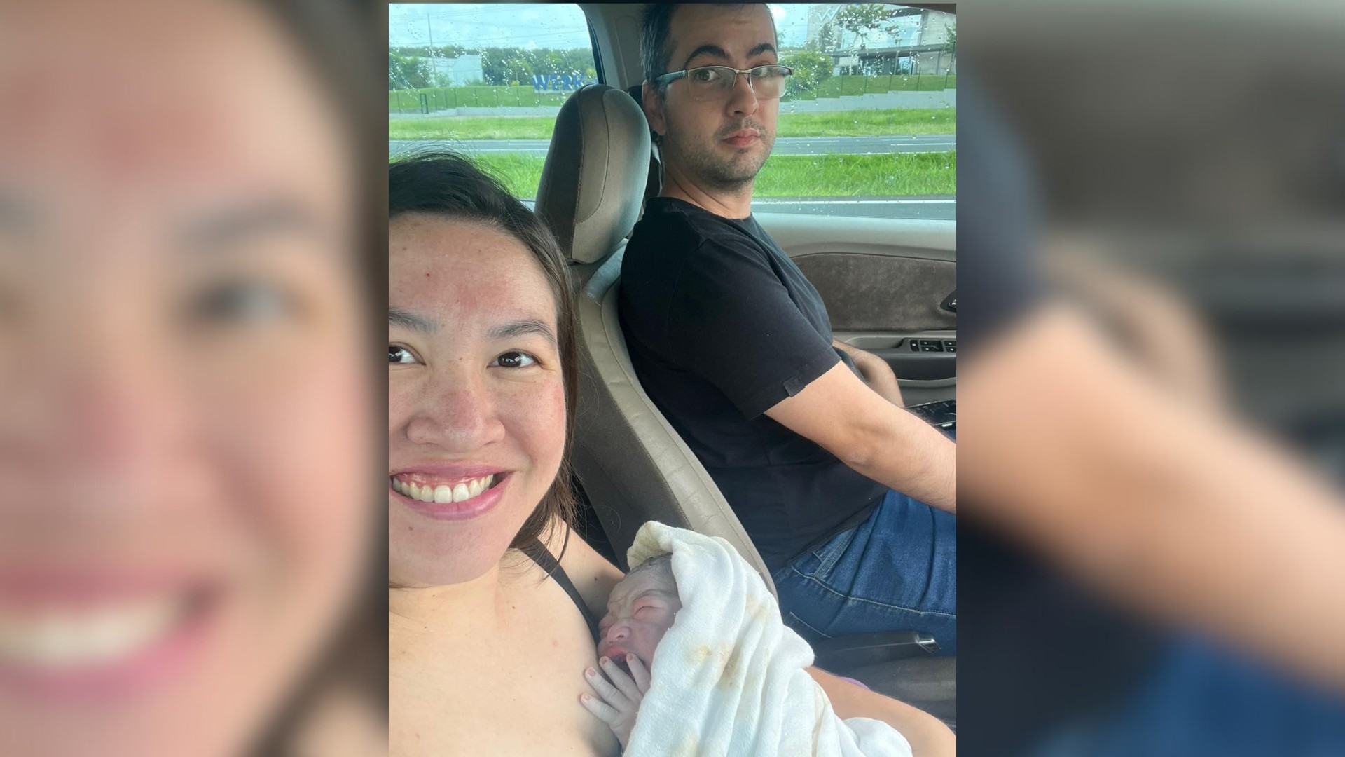 Pai faz parto do 5º filho dentro de carro em acostamento de rodovia no interior de SP: 'A ficha não caiu'