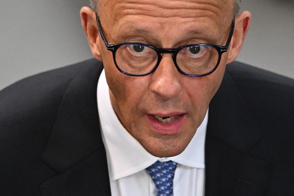 Friedrich Merz — Foto: Ralf Hirschberger/AFP