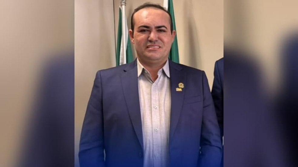 Prefeito de Potiretama é preso suspeito de integrar facção criminosa, no Ceará. — Foto: Redes sociais/Reprodução