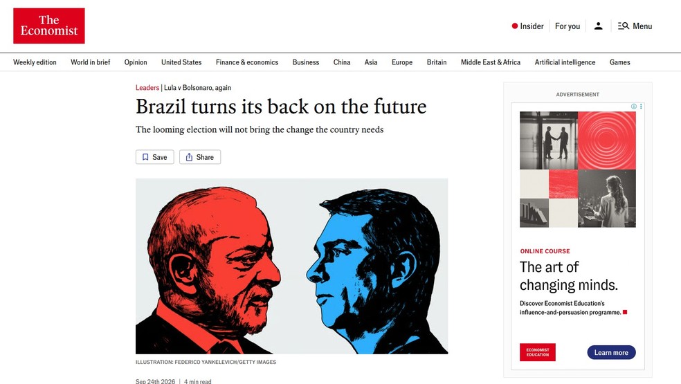 Mat&eacute;ria da revista 