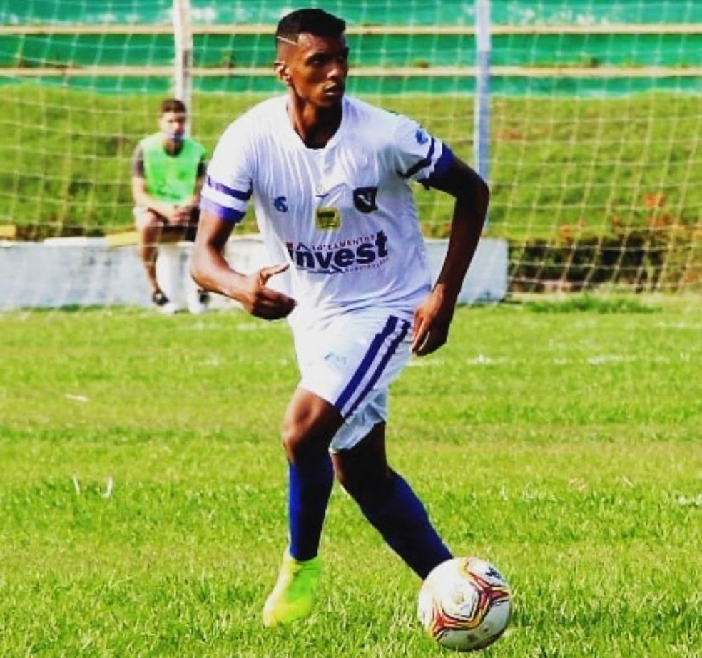 Willian Santana, de 21 anos, ex-zagueiro do Sinop Futebol Clube, foi morto em 2021 — Foto: Divulgação