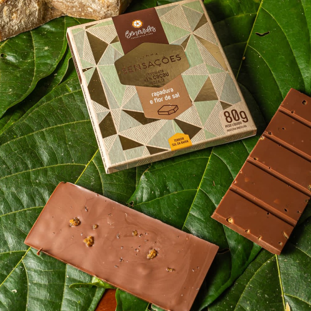 Chocolate de rapadura. — Foto: Arquivo Pessoal