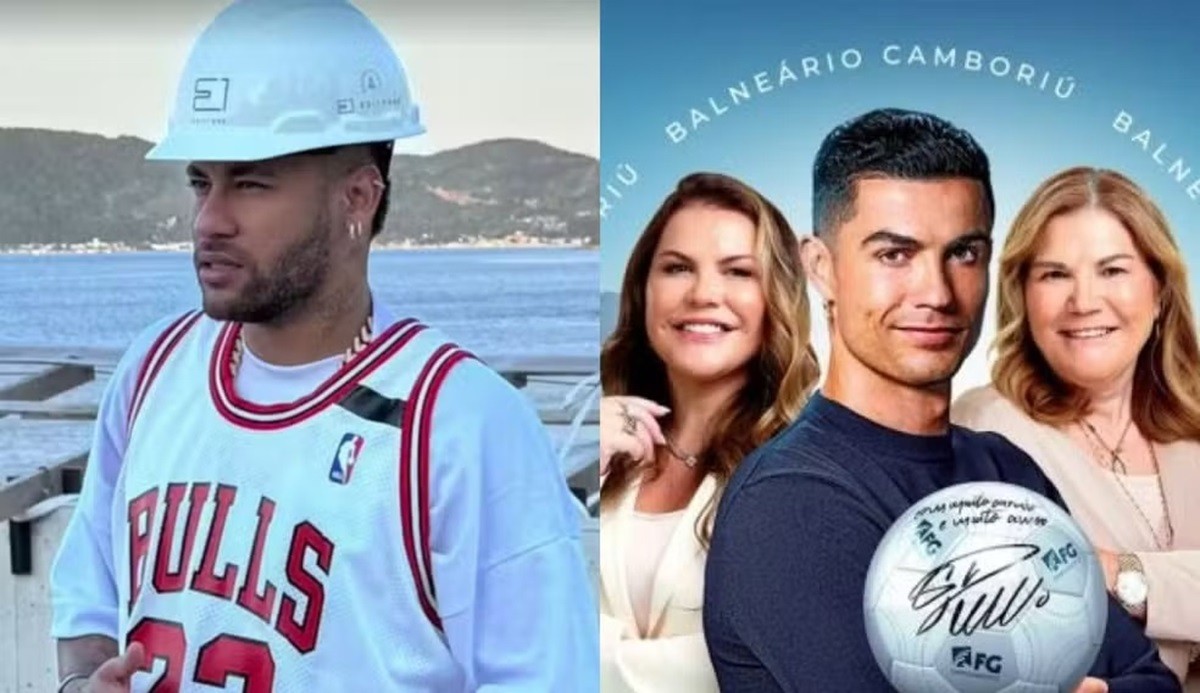 'Prédios do Neymar' e Cristiano Ronaldo garoto-propaganda: c