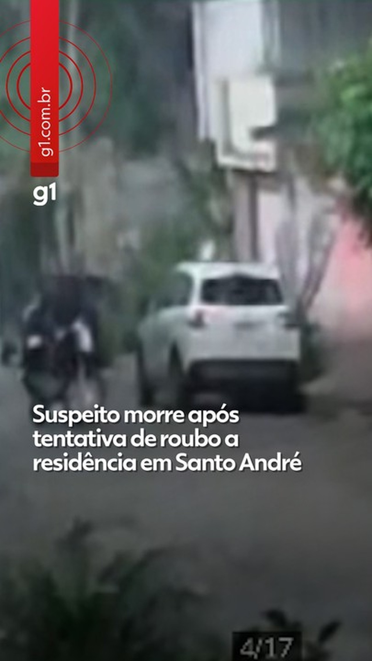 Suspeito morre após tentativa de roubo a residência em Santo André