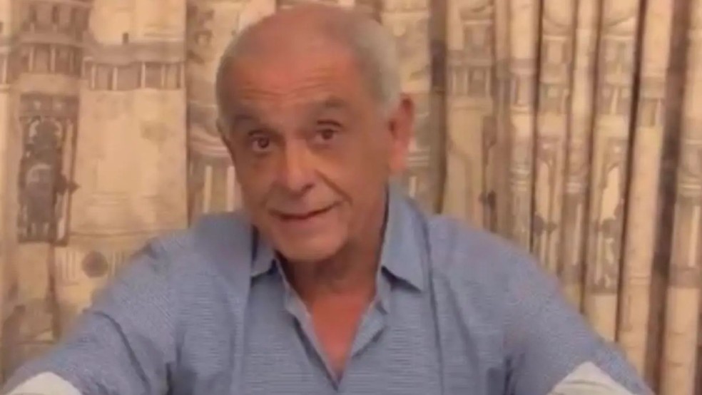 Print de vídeo em que Antonio Abikair critica profissionais do Direito após resultado das eleições — Foto: Reprodução/Redes sociais