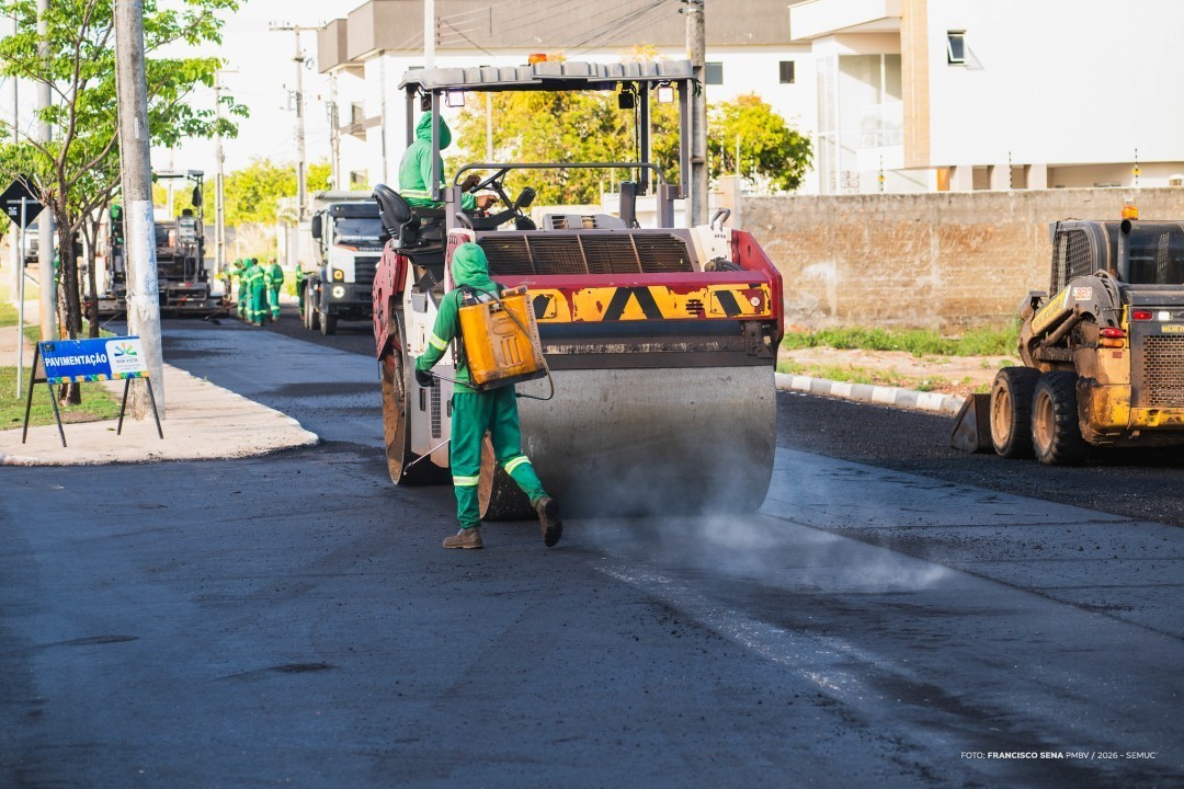 Prefeitura intensifica obras de recapeamento em Boa Vista