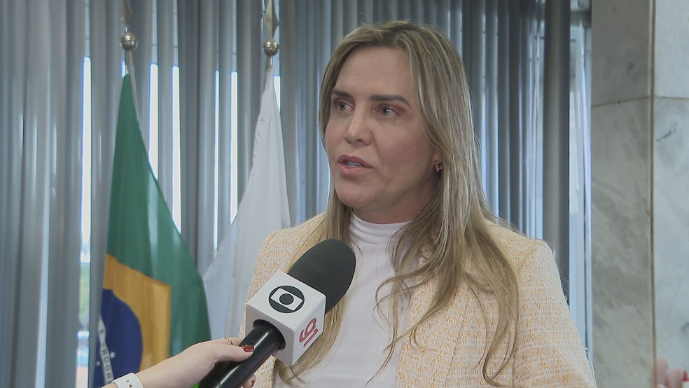 Celina Leão, vice-governadora do Distrito Federal — Foto: Reprodução/TV Globo