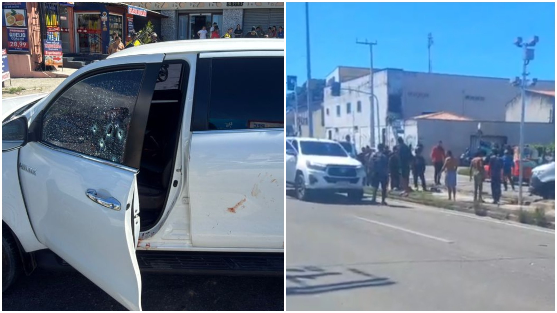 Motorista é baleado por motociclista em semáforo, em Fortaleza