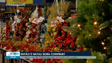 Comerciantes esperam aumento nas vendas de decoração de natal