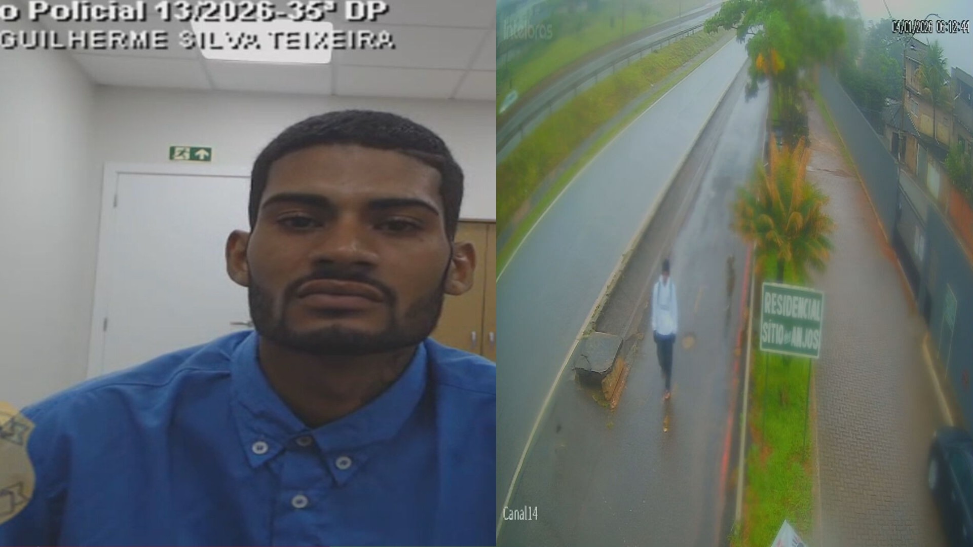 VÍDEO mostra suspeito antes de matar e desfigurar professor de 32 anos no DF