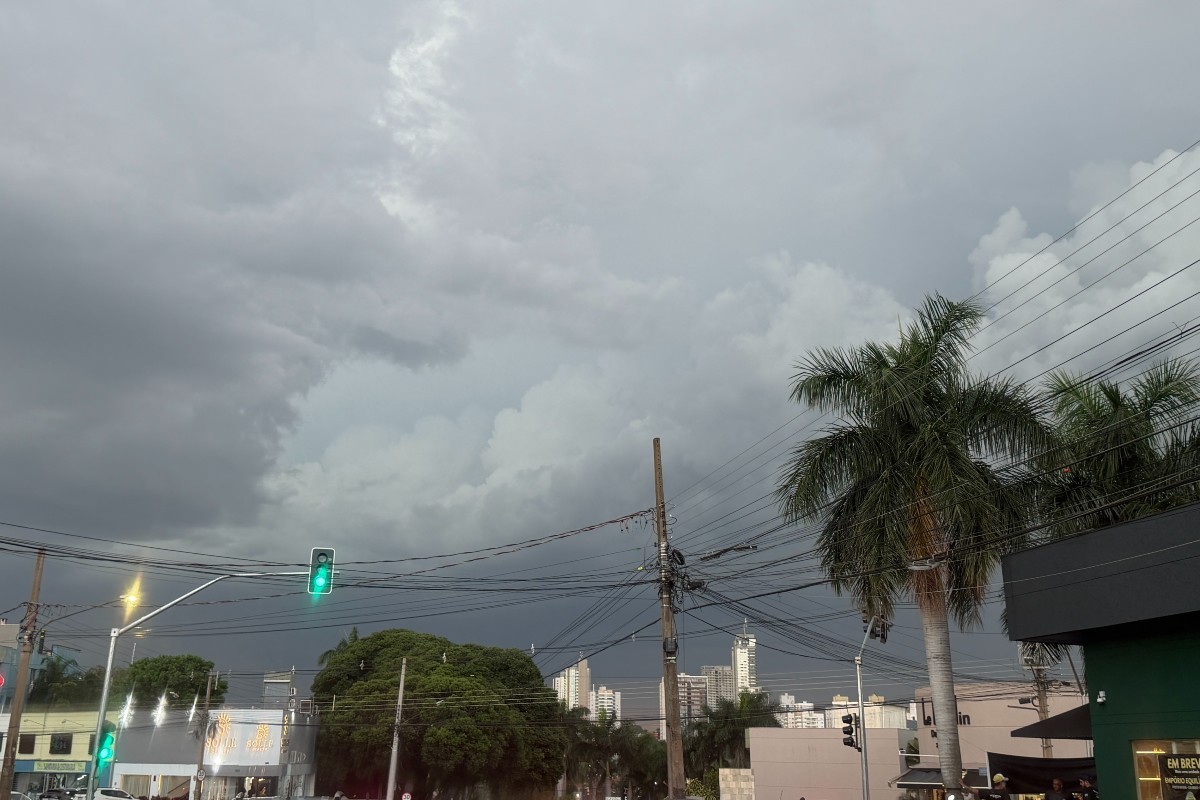 Alerta de chuva intensa em Campo Grande prevê até 100 mm e ventos de 90 km/h