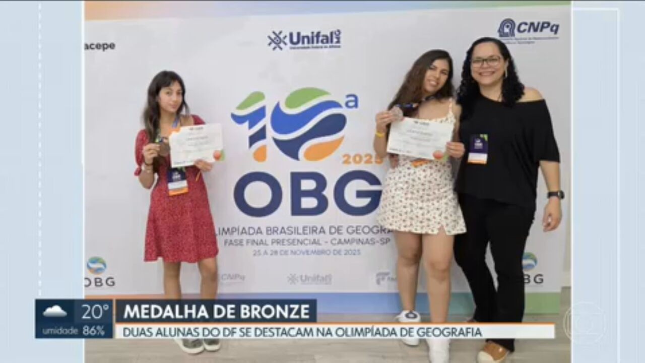 VÍDEOS: DF1 de segunda-feira, 8 de dezembro de 2025