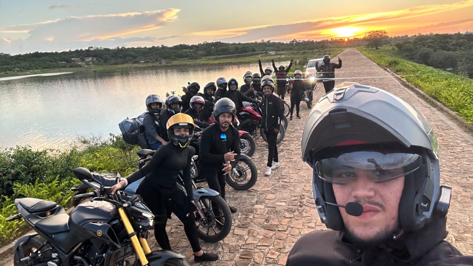 Grupo de motociclistas percorre mais de 6 mil km em viagens pelo PI, MA e CE: 'o melhor transporte é o que você tem'