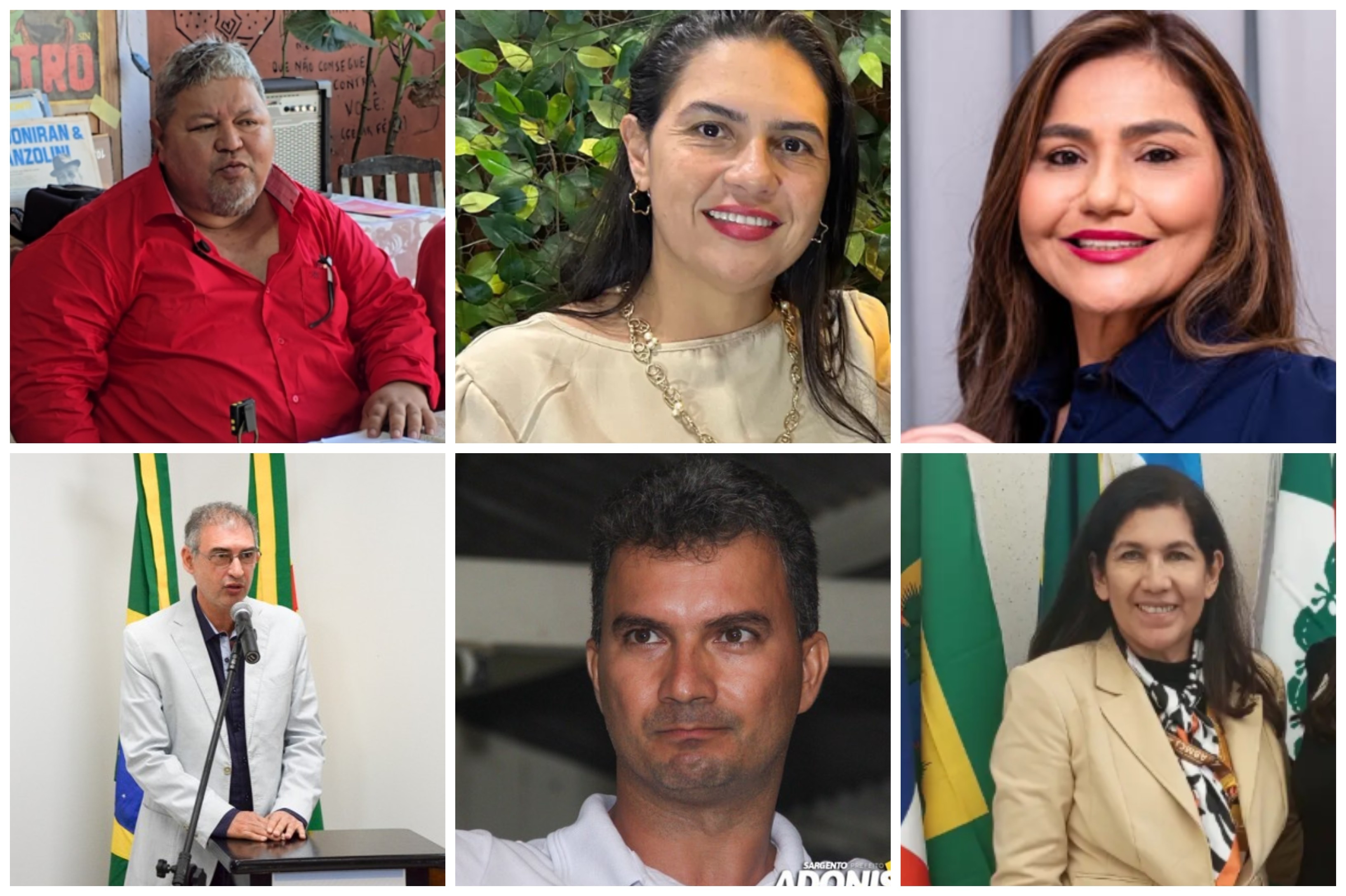 Veja quem são os candidatos a vice-governador no Acre em 2026