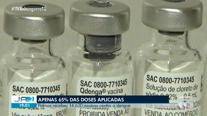 Palmas tem baixa procura da vacina contra a dengue