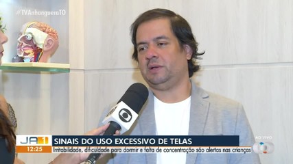 Saiba sinais do uso excessivo de telas