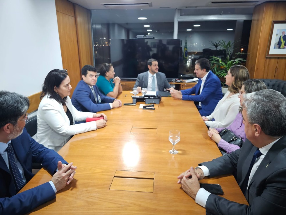 Governo do RN assinou conciliação com a União nesta terça-feira (26) em Brasília. — Foto: Fábio Duarte