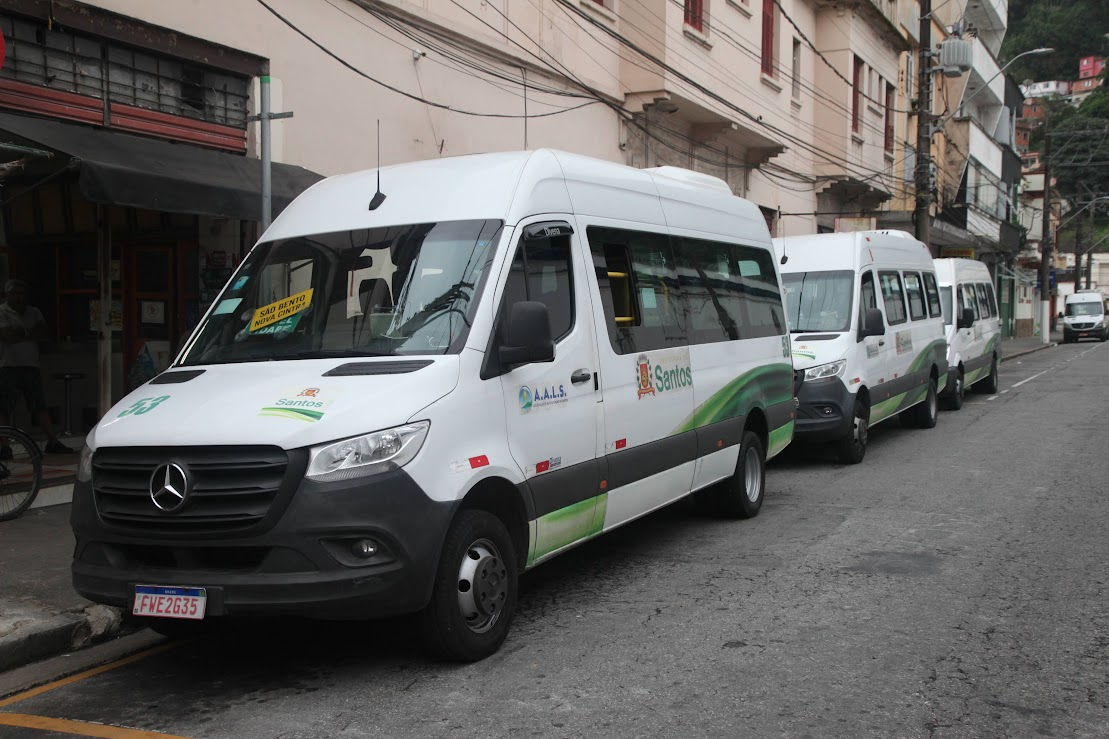 Autolotações dos morros de Santos começam a ser integradas com o VLT em 1º de maio