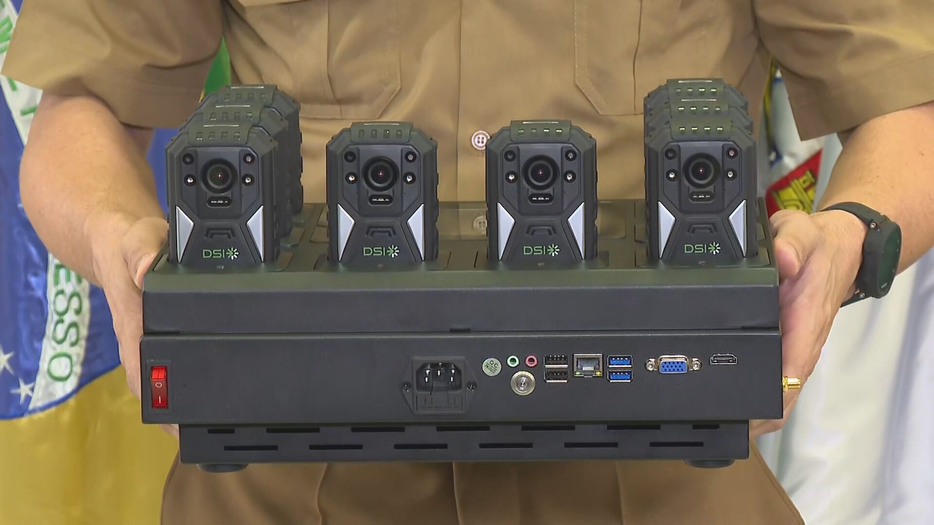 Polícia Militar de MG tem câmeras corporais em funcionamento para menos de 4% do efetivo