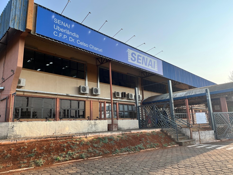 Fachada do SENAI Uberl&acirc;ndia &mdash; Foto: FIEMG / Divulga&ccedil;&atilde;o