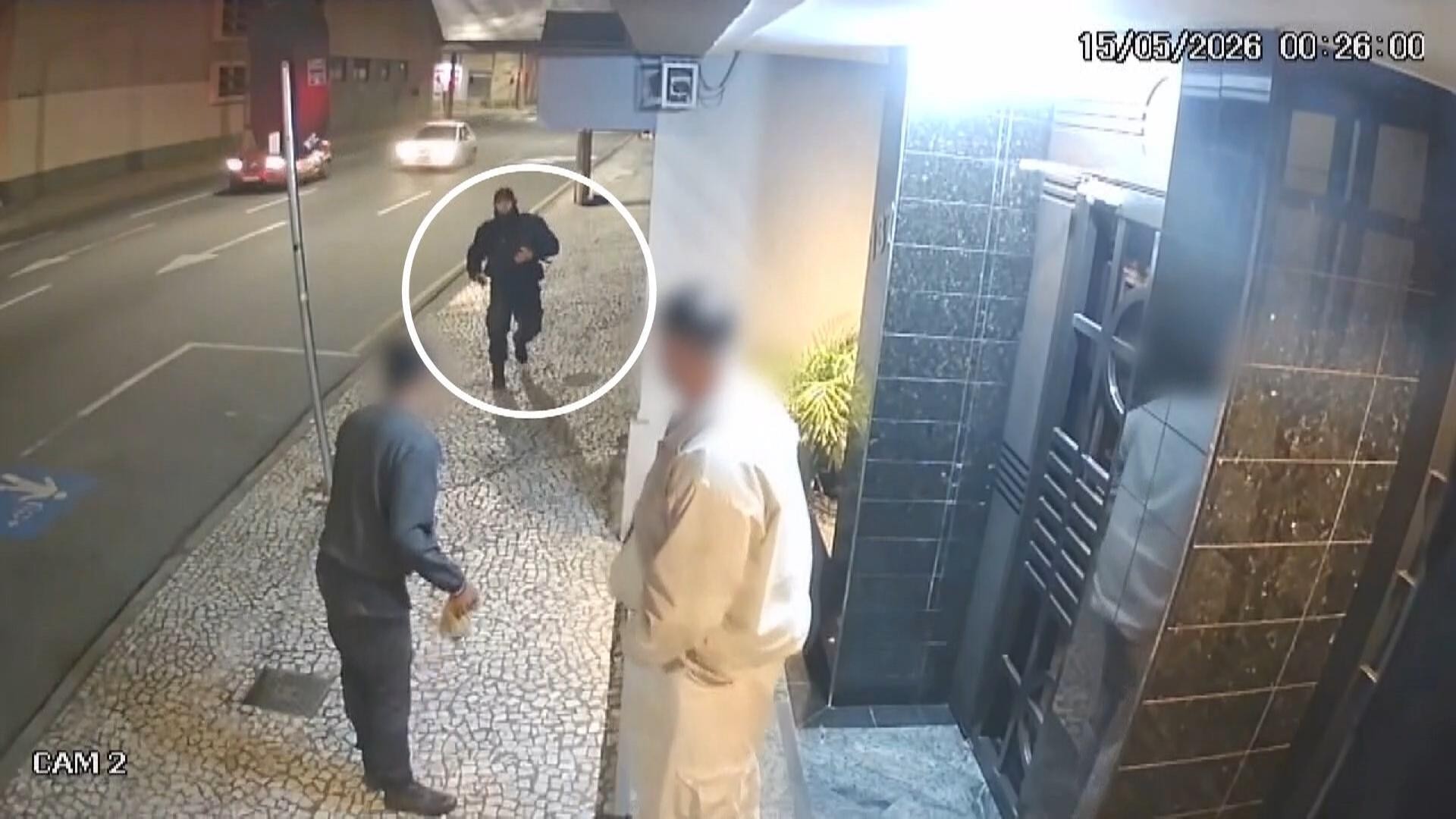 Vigia suspeito de atirar contra homem em situação de rua é preso em Curitiba
