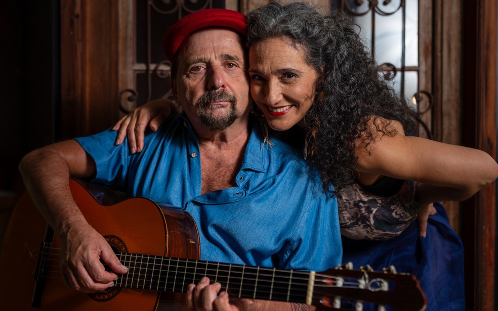 Badi Assad e Carlinhos Antunes se unem para o espetáculo Sons Caipiras do Mundo em Ribeirão Preto, SP — Foto: Divulgação