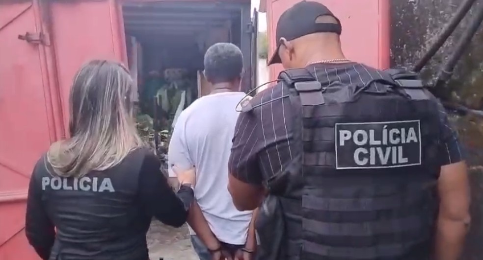 Casal condenado por abuso de afilhado de 7 anos é preso no Rio — Foto: Reprodução