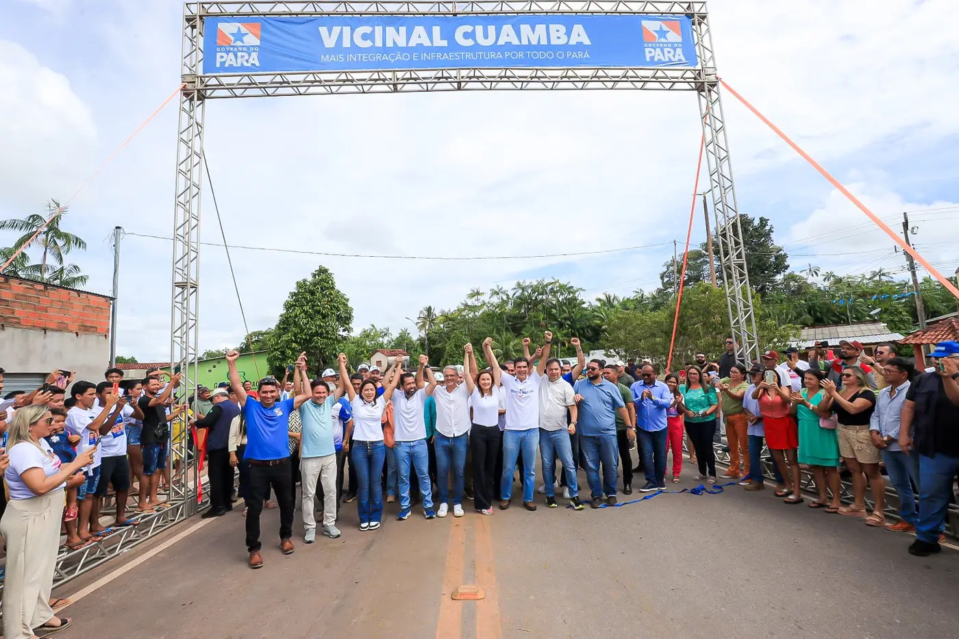 Governador Helder Barbalho entrega obras estruturais e impulsiona desenvolvimento do Baixo Amazonas