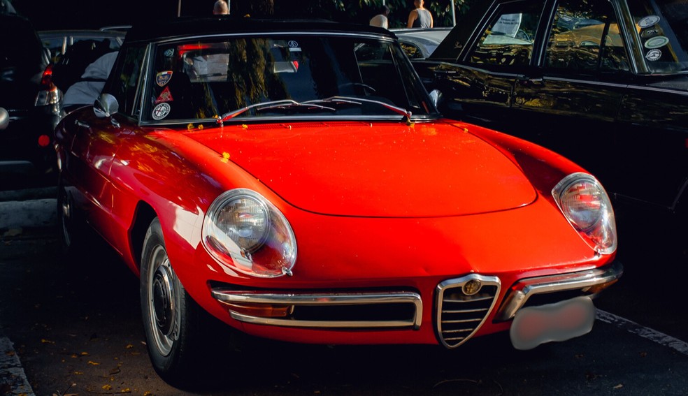 Exposição de carros antigos acontece em Salvador — Foto: Igor Fernandes