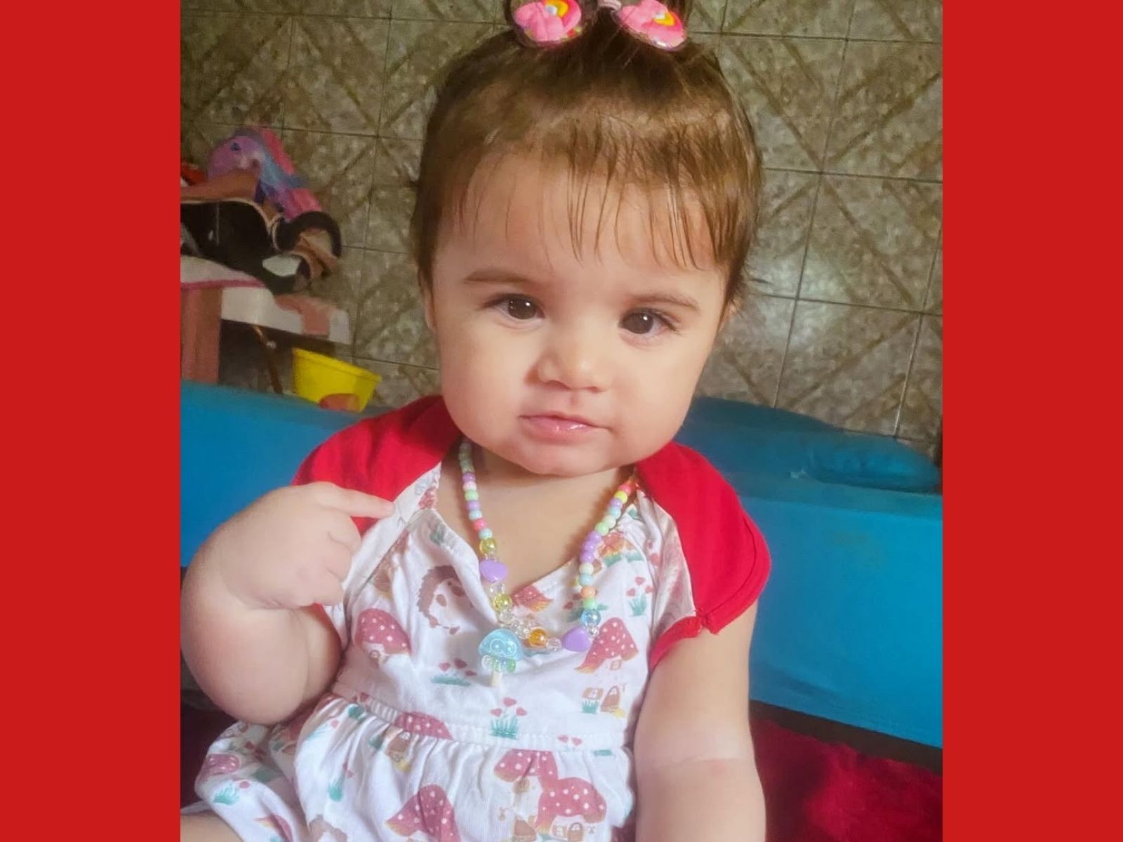 Mãe descobre catarata congênita em bebê após notar alteração nos olhos da filha no Acre: 'Meu mundo desabou'