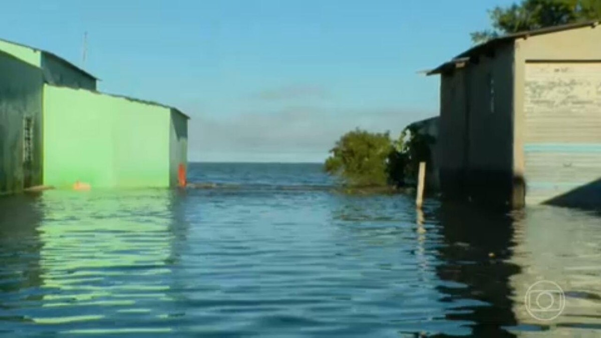 No sul gaúcho, aumenta a preocupação com a subida no nível da Lagoa dos Patos