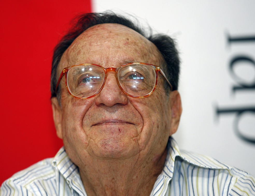 Roberto Gomes Bolaños, o criador dos seriados Chaves e Chapolin — Foto: Francisco Vega/AFP