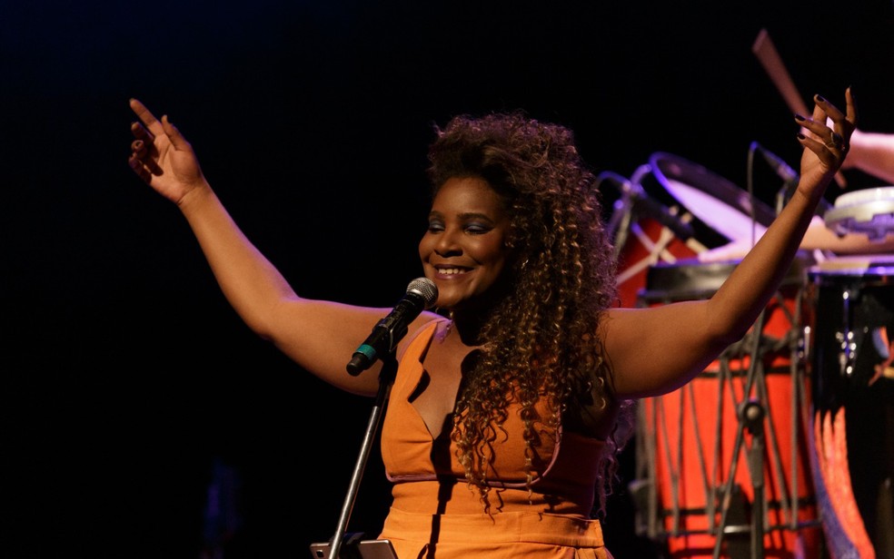 Fernanda Marx se apresenta em Ribeirão Preto, SP — Foto: Divulgação