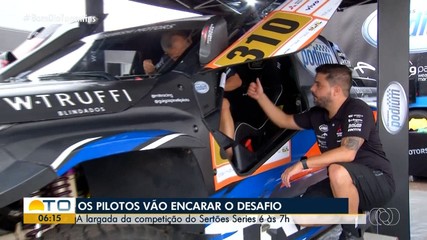 Largada da competição de rally raid será nesta quarta-feira (24)