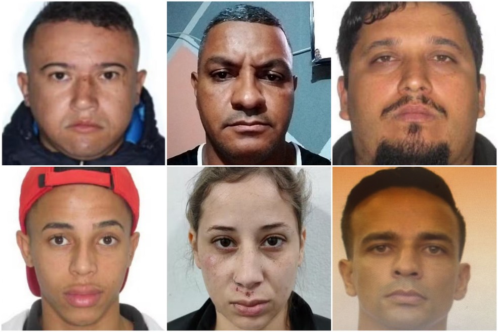 Suspeitos de participação da morte do ex-delegado-geral de SP — Foto: Divulgação/Polícia Civil
