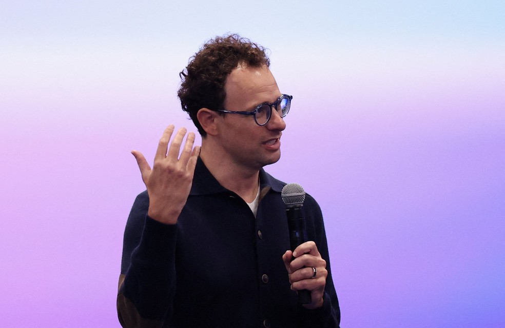Dario Amodei, CEO da Anthropic — Foto: Reuters/Carlos Barria