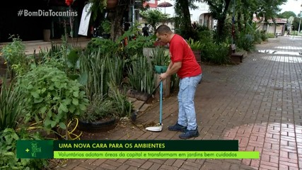 Empresários adotam áreas da capital e transformação em jardins