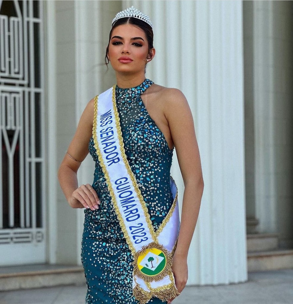 Kauanny Ferreira representa a cidade de Senador Guiomard — Foto: Geovania Santos/arquivo pessoal