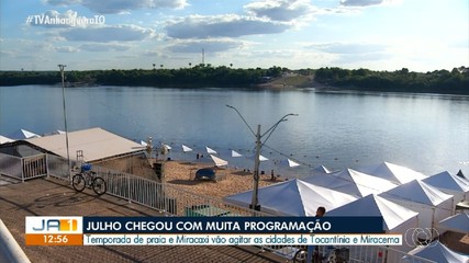 Miracaxi e temporada de praia vão agitar Tocantintínia e Miracema de Tocantins