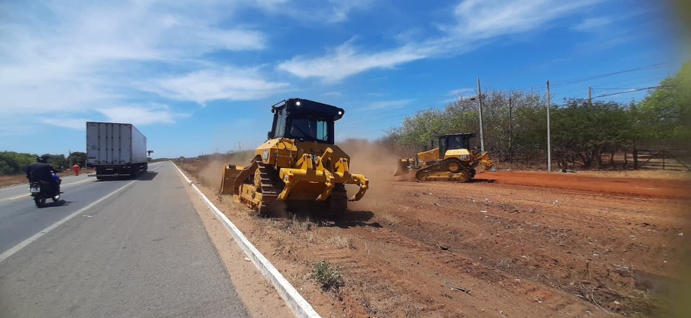 Obra de duplicação da BR-304 teve ordem de serviço assinada — Foto: Carlos Costa