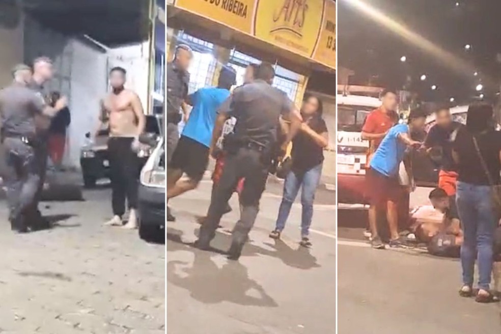 Suspeitos são presos após atrapalharem abordagem da PM e tentarem desarmar agentes em Pariquera-Açu (SP) — Foto: Divulgação/Polícia Civil