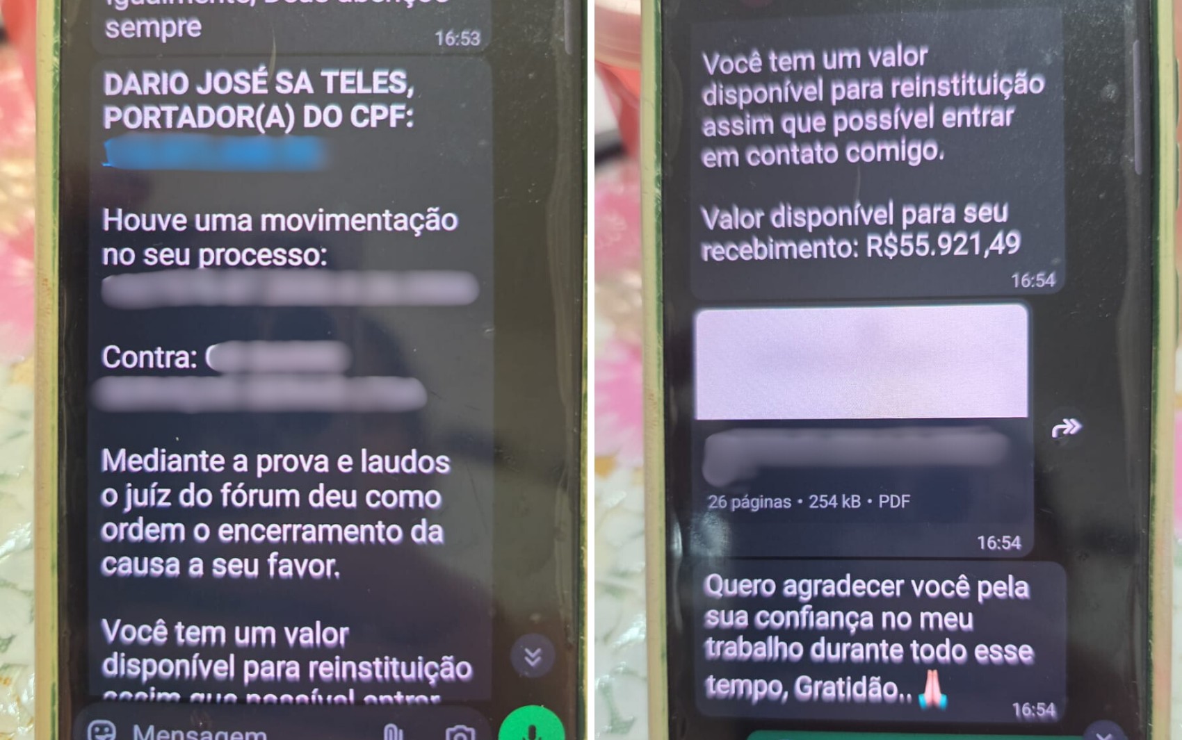 Casal de Ribeirão Preto, SP, perde R$ 53,4 mil após golpe do falso advogado: 'Era o dinheiro que a gente tinha pra tudo'