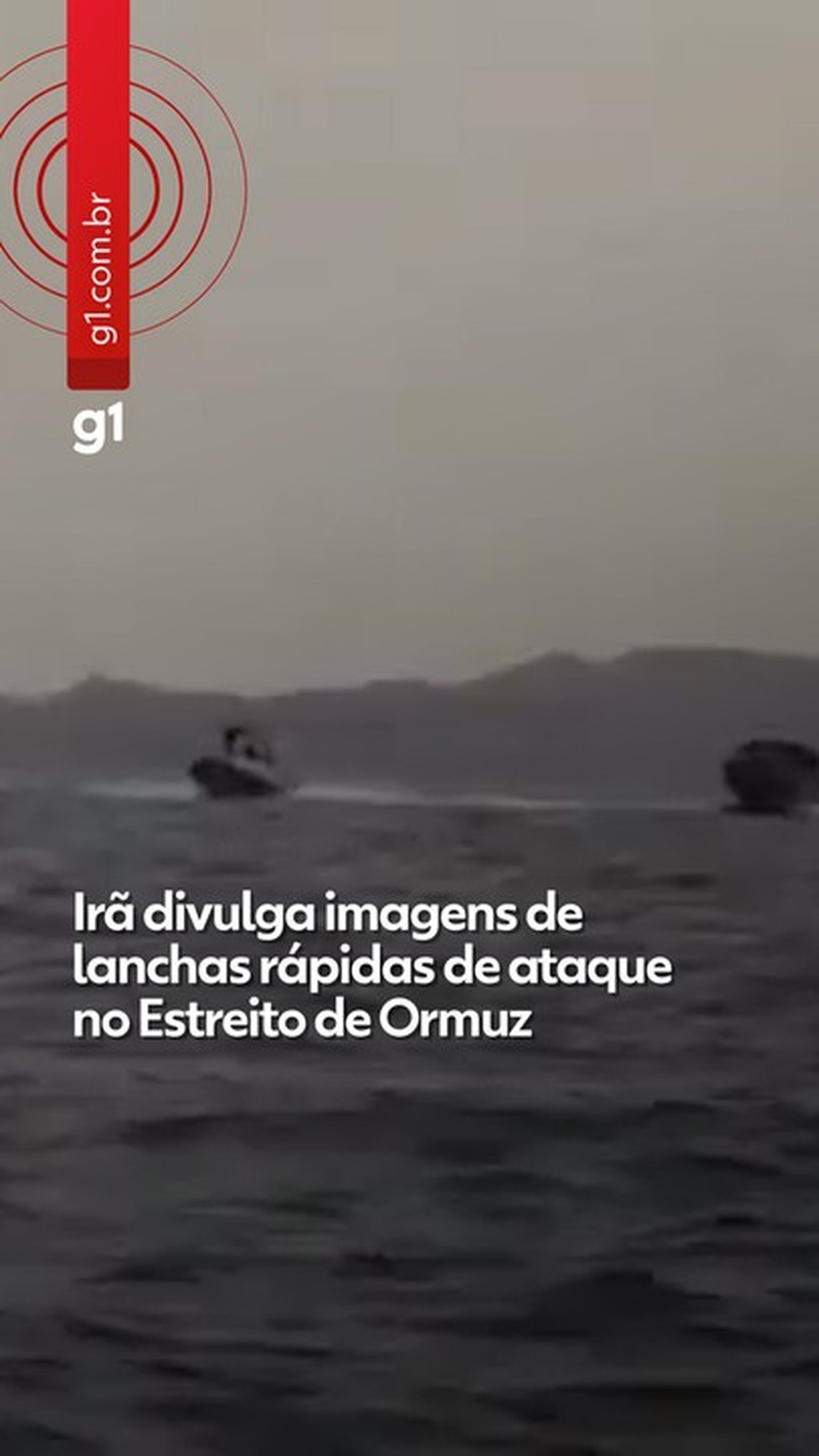 Lanchas rápidas de ataque do Irã circulam pelo Estreito de Ormuz após proibição de Trump 