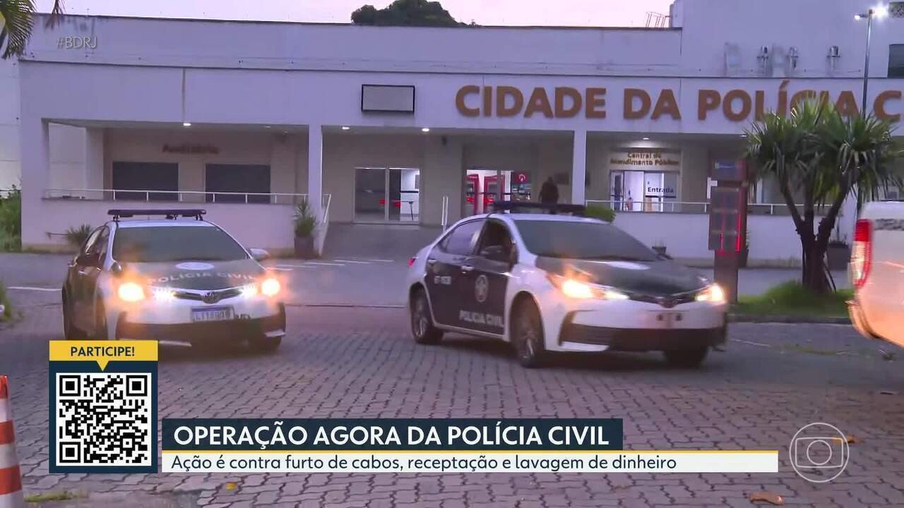 Operação em 4 estados mira grupo que movimentou meio bilhão de reais com furto de cabos e receptação