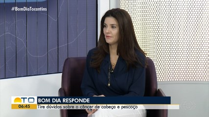 Médica explica sobre o câncer de cabeça e pescoço no BDR