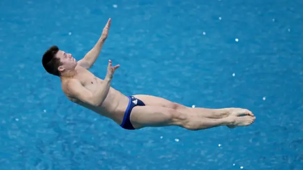 Woodward fez parte da equipe de saltos ornamentais do Reino Unido nos Jogos Olímpicos do Rio de Janeiro em 2016 — Foto: Getty Images