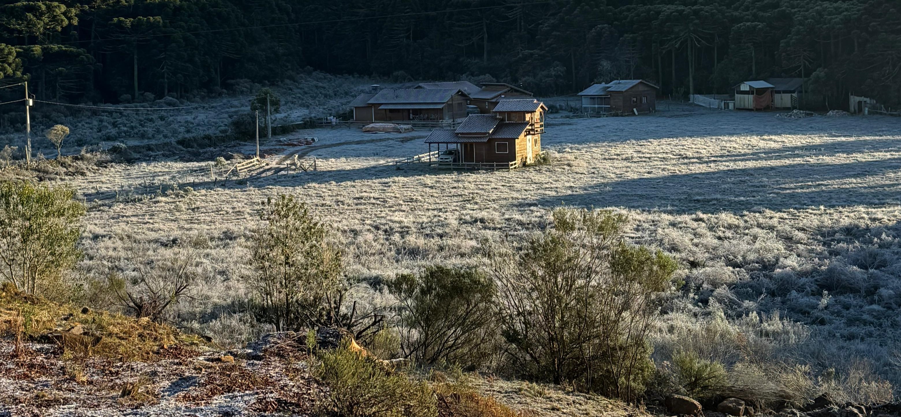 Capital Nacional do Frio, Urupema tem amanhece com geada e mínima de -5ºC