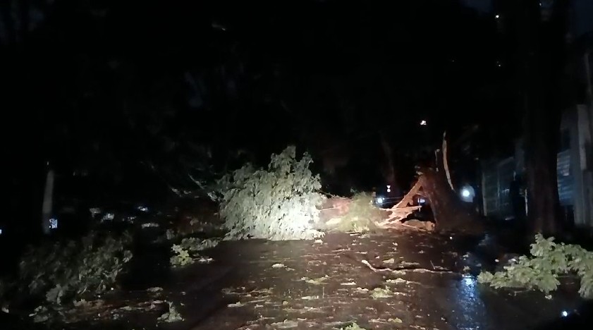 Tempestade atinge Grande SP, bairros ficam sem luz e trens são afetados; 1 pessoa morreu