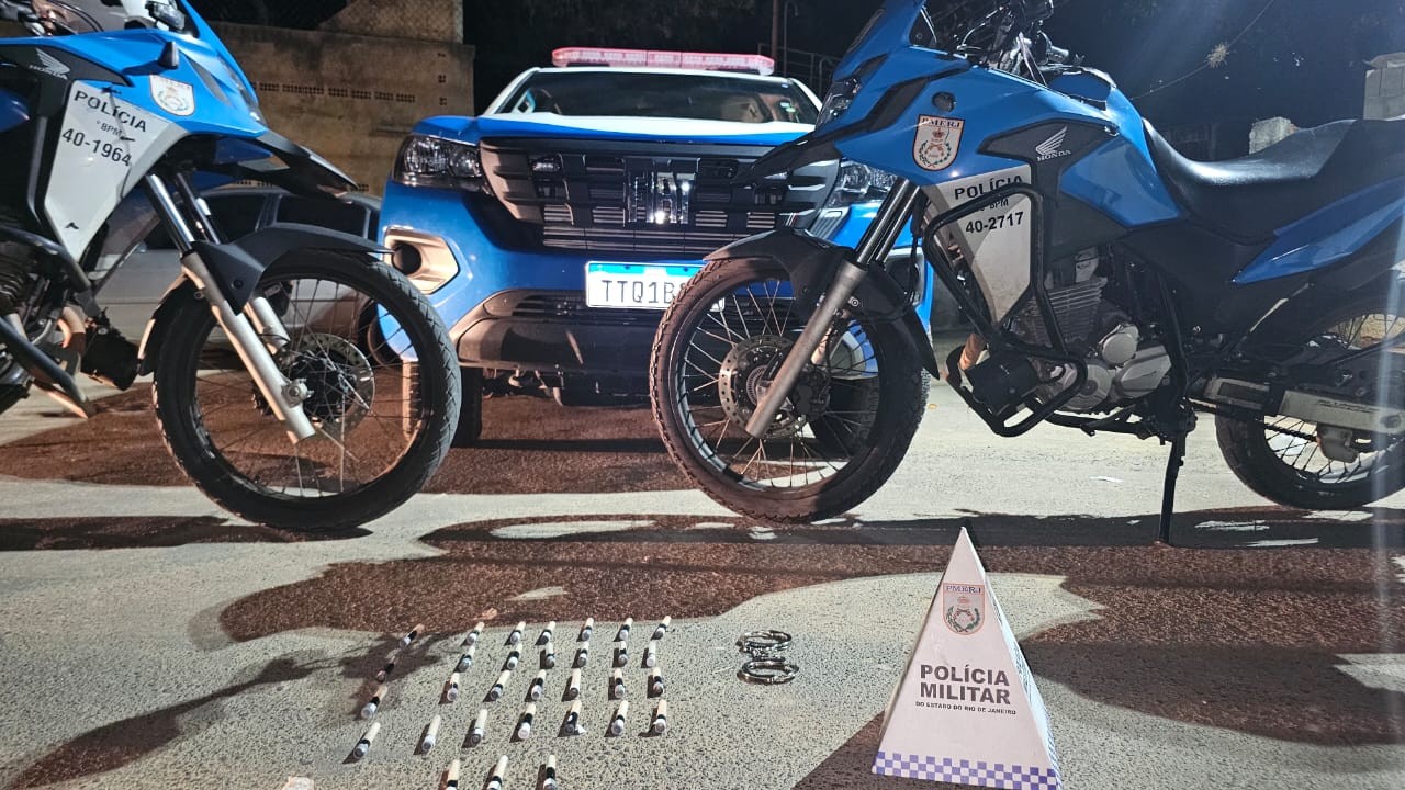 Suspeito foge após apontar arma para policiais militares em Paraíba do Sul